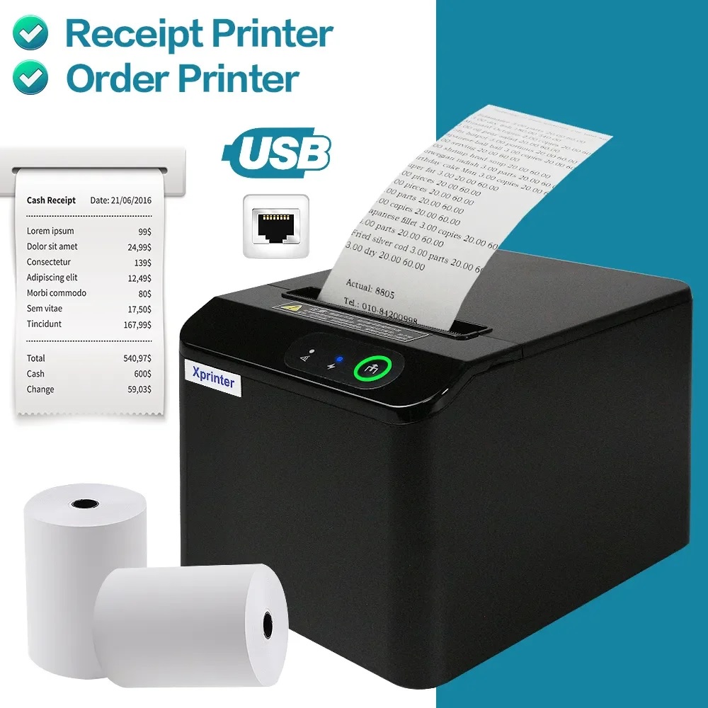 Thermal Receipt Bill Printer 80mm POS Printer