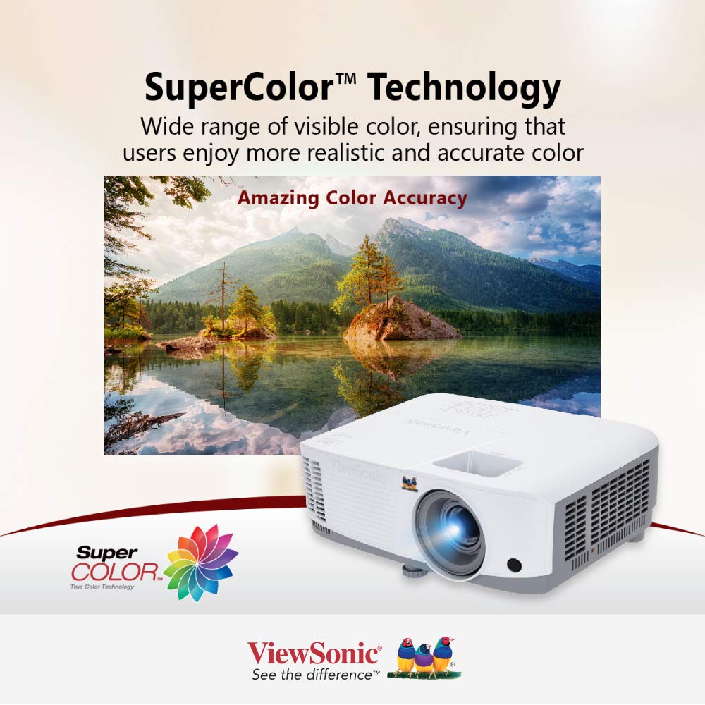 PA503SE PA503SE SVGA Business Projector 4000 Lumens ViewSonic PA503SE SVGA Business Projector - 4000 Lumens - Vertical Keystone - Speaker - 15000 Hour lamp Life - 300" Projection Image - True to Life Color Accuracy - 3D Viewing 