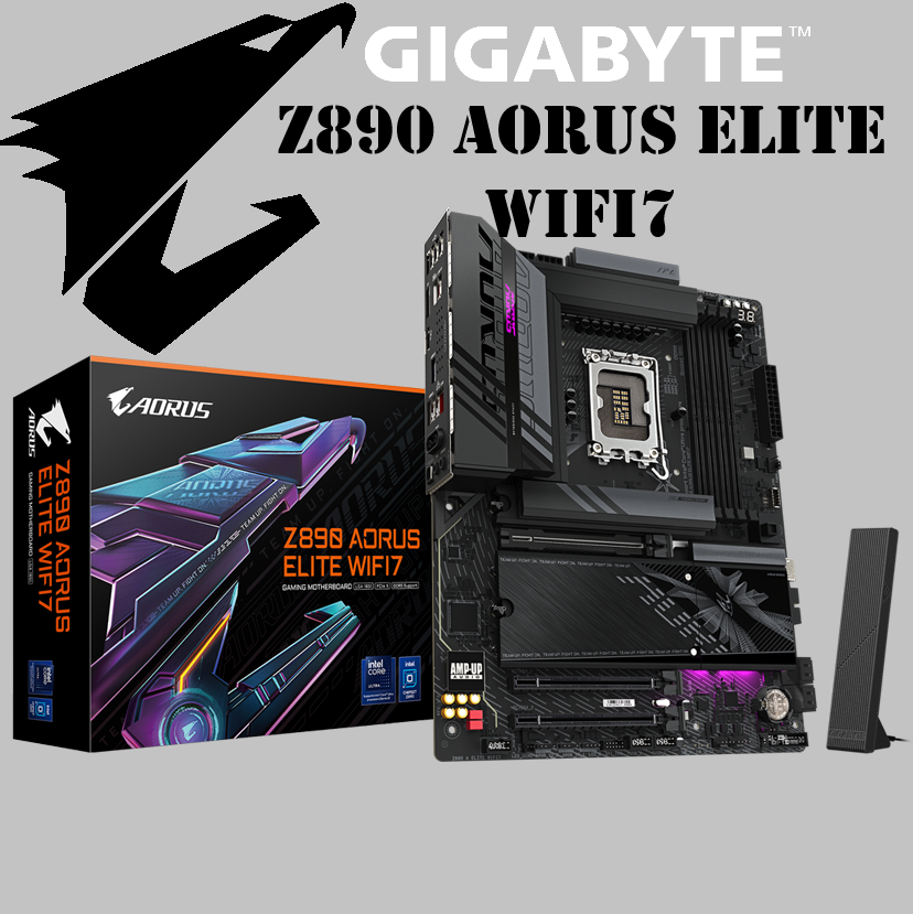 GIG-Z890-AORUS-ELITE Z890 AORUS ELITE WIFI7 Motherboard Ultra Core GIGABYTE Z890 AORUS ELITE WIFI7 Motherboard - Ultra Core Series 2