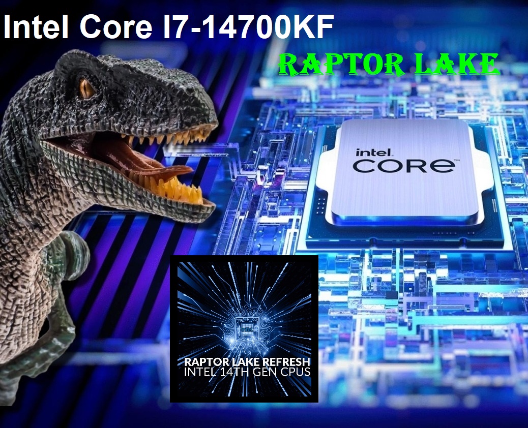 CPU Intel Core i7 14700KF Raptor Lake CPU Intel Core i7-14700KF - Raptor Lake Core i7 14th Gen 20-Core (8P+12E) LGA 1700 125W