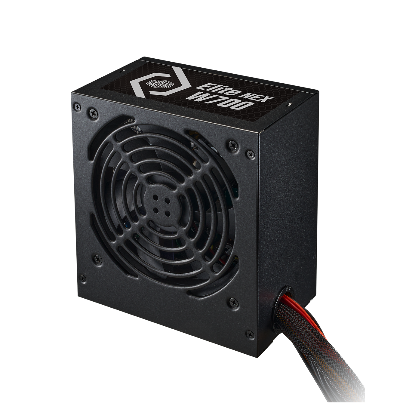 ELITE NEX WHITE W700` 230V NEX POWER SUPPLY ; 80 Plus standard certified efficiency ; NON-MODULAR PSU ; Active PFC ; dual forward topology design ; 120MM FAN ; ATX 12V Ver. 2.41 – BLACK PSU W700 230V 80 Plus NON-MODULAR