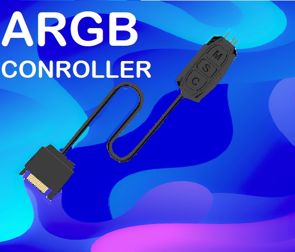 RBB-CONT-SATA ARGB Controller 5V 3Pin SATA Power BLACK ARGB Controller 5V 3Pin SATA Power ; ARGB Controller