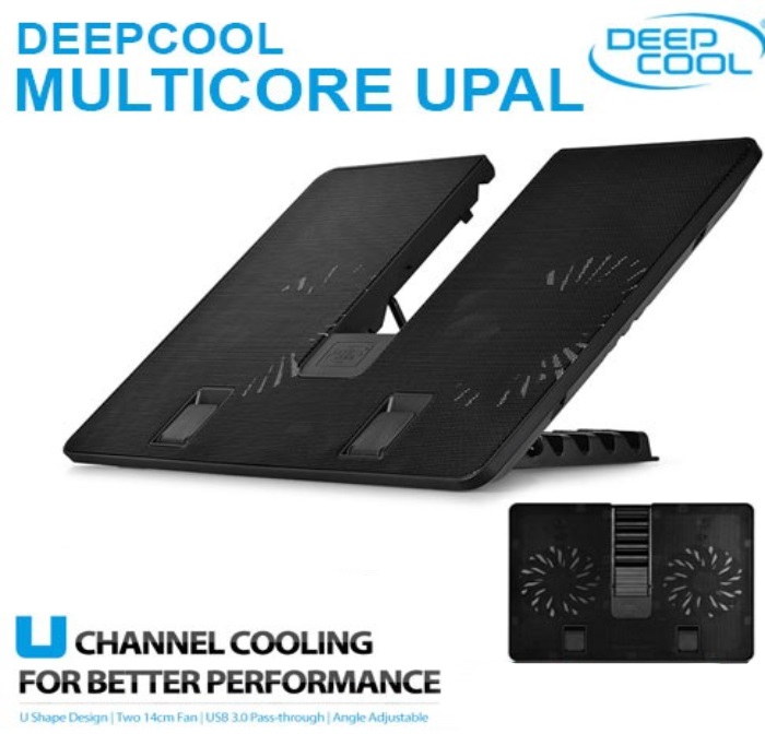 DeepCool U-PAL U Shape Design Notebook Laptop Cooler