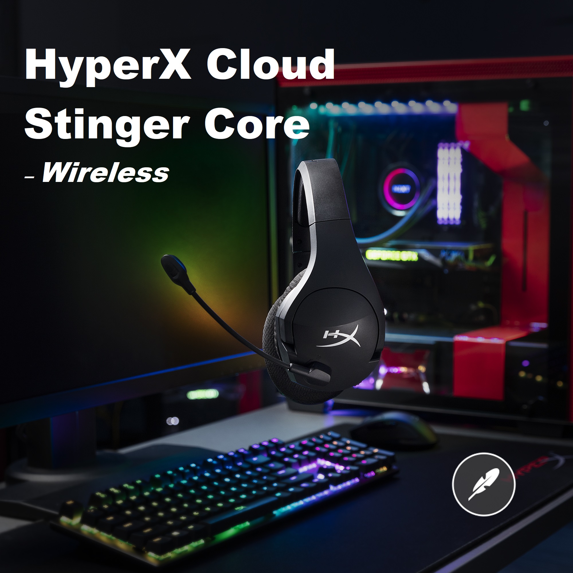 STNGR-CORE-OB Cloud Stinger Core Wireless Gaming Headset HyperX Cloud Stinger Core Wireless Gaming Headset