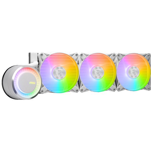 MSI MAG CORELIQUID E360 WHITE AIO CPU Liquid Cooler