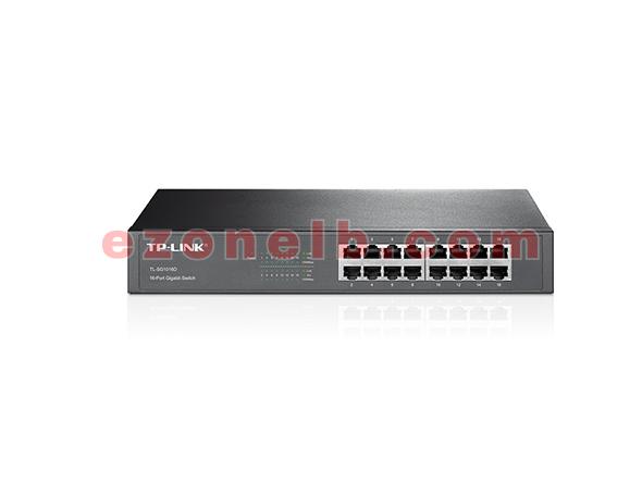TPLINK 16-Port Gigabit Desktop/Rackmount Switch TL-SG1016D