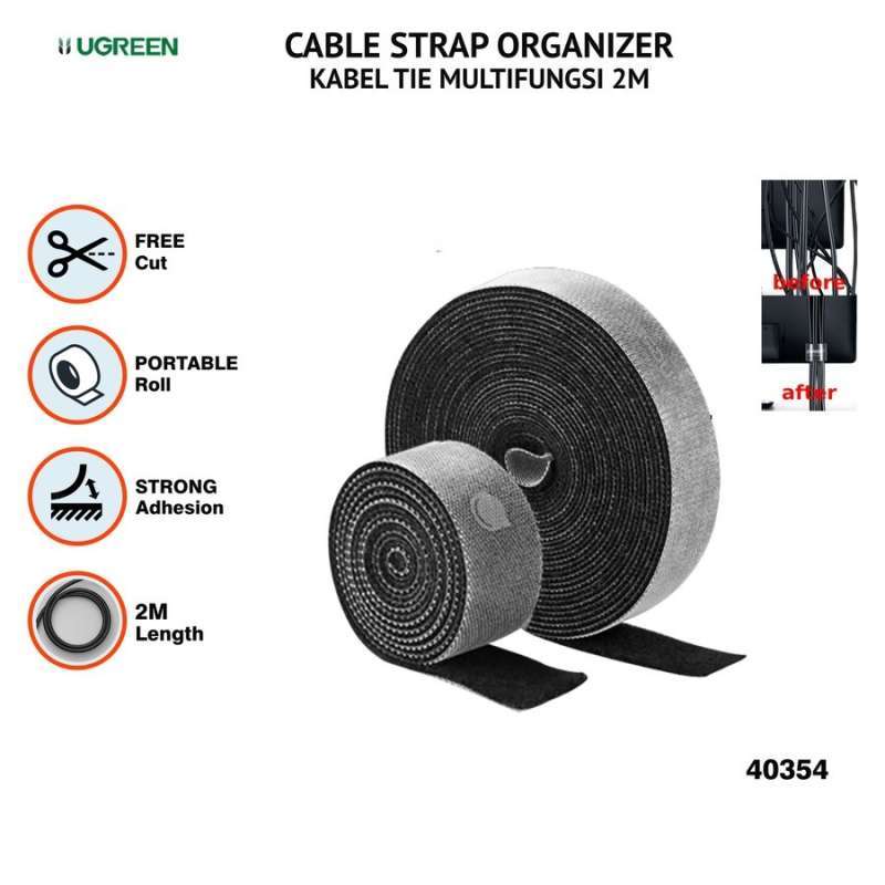 UGREEN VELCRO SELF ADHESIVE CABLE ORGANISER UGREEN VELCRO SELF ADHESIVE CABLE ORGANISER